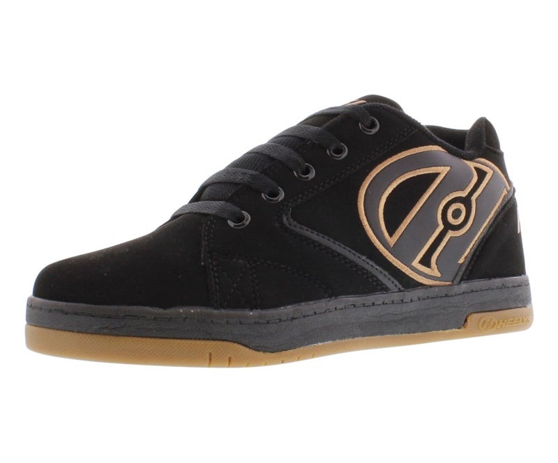 HEELYS حذاء التزلج HEELYS للأطفال Propel 2.0، أسود/مطاطي، 5 أطفال كبار - Image 1